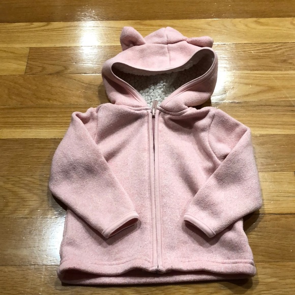 Old Navy Other - Old navy pink zip - up hoodie size 12 -18 months .